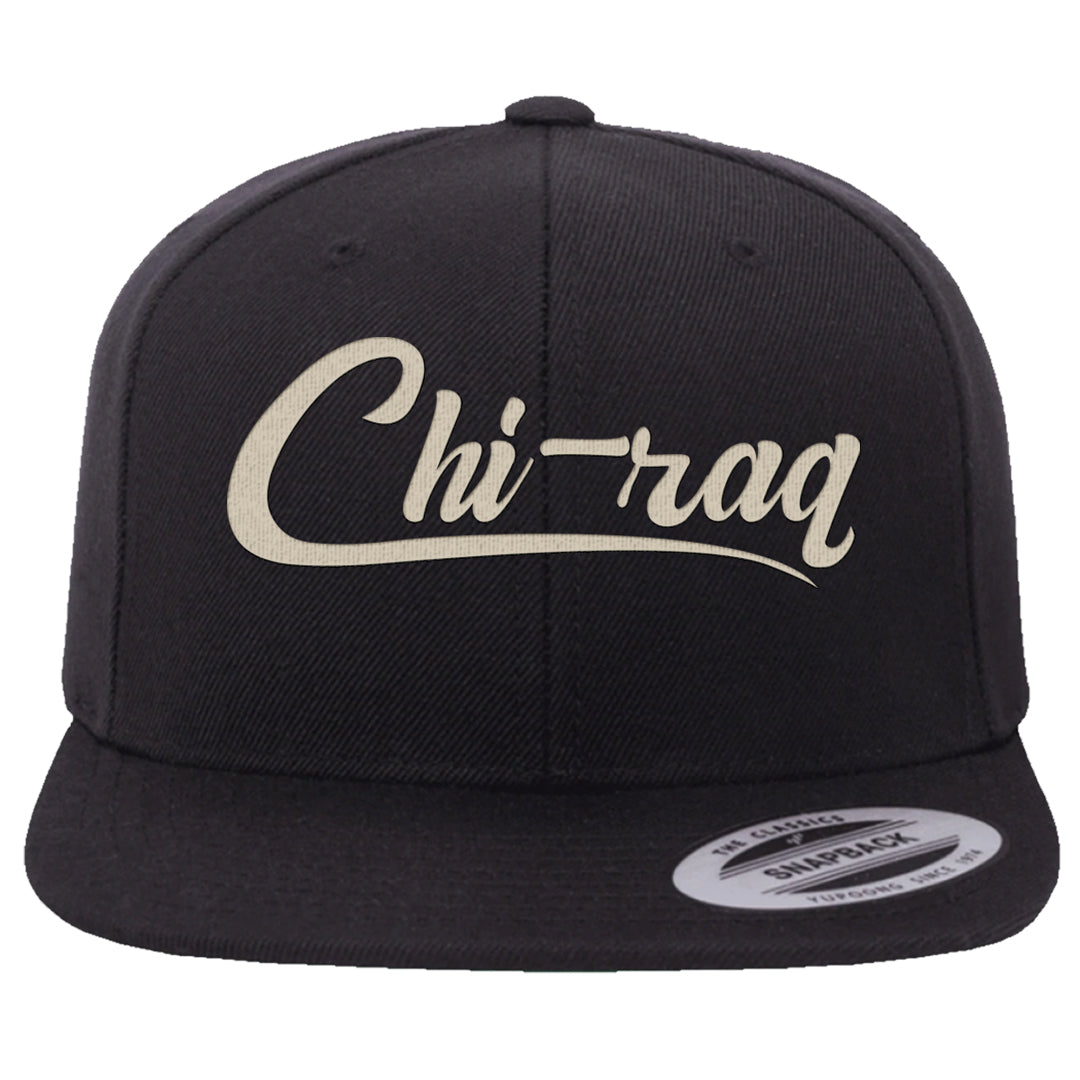 Violet Ore 4s Snapback Hat | Chiraq, Black