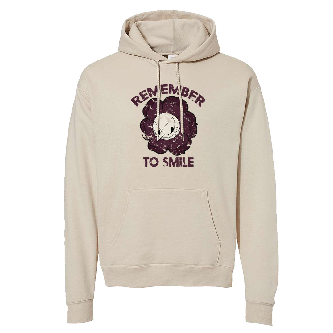Violet Ore 4s Hoodie | Remember To Smile, Sand