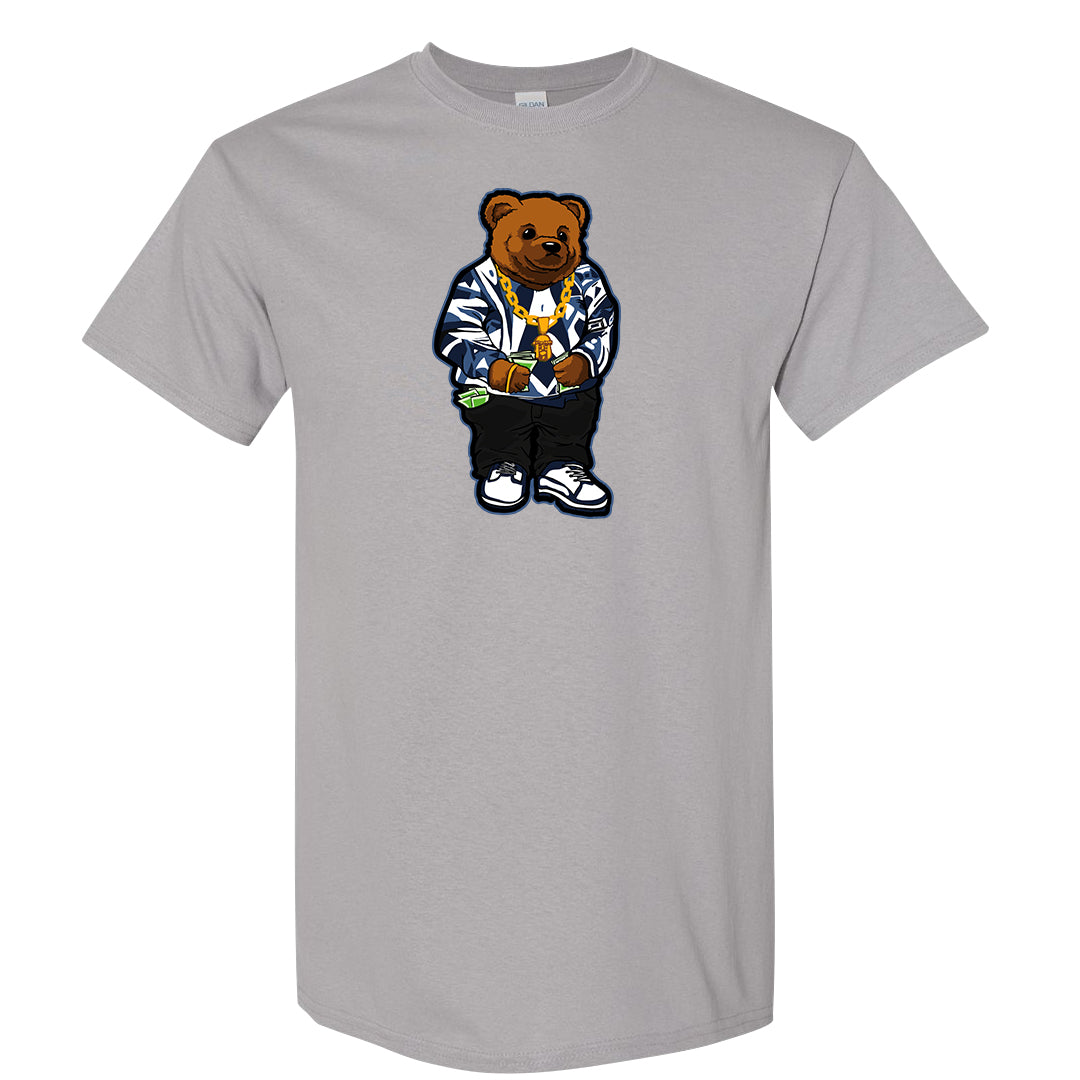 White Midnight Navy 4s T Shirt | Sweater Bear, Gravel