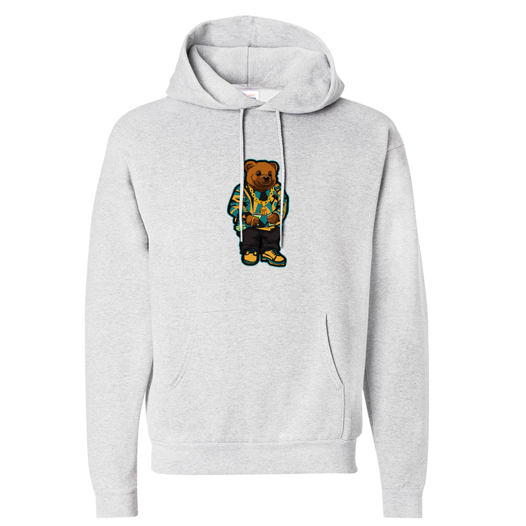 Aqua 5s Hoodie | Sweater Bear, Ash