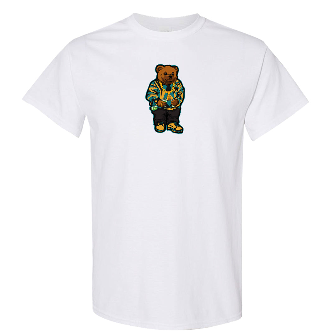 Aqua 5s T Shirt | Sweater Bear, White