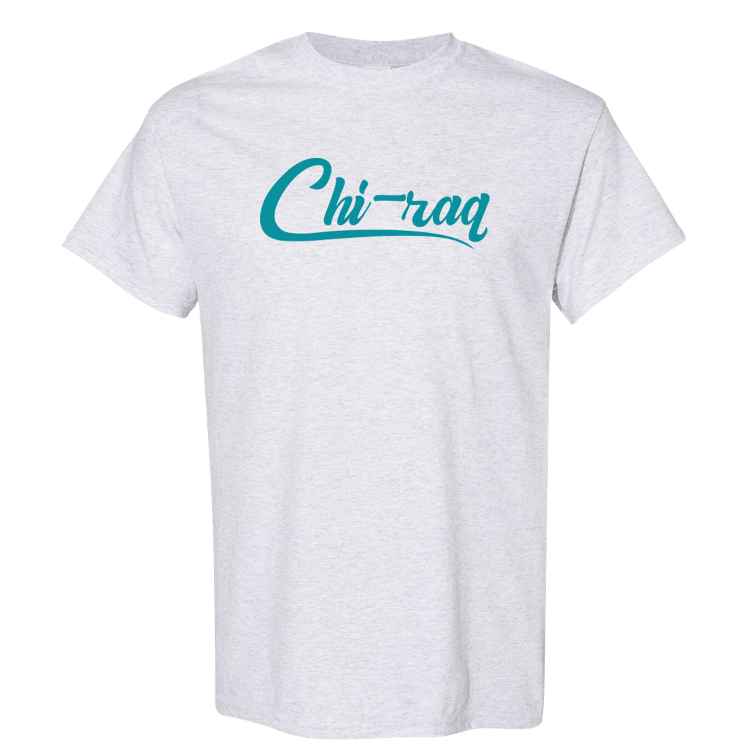 Aqua 5s T Shirt | Chiraq, Ash