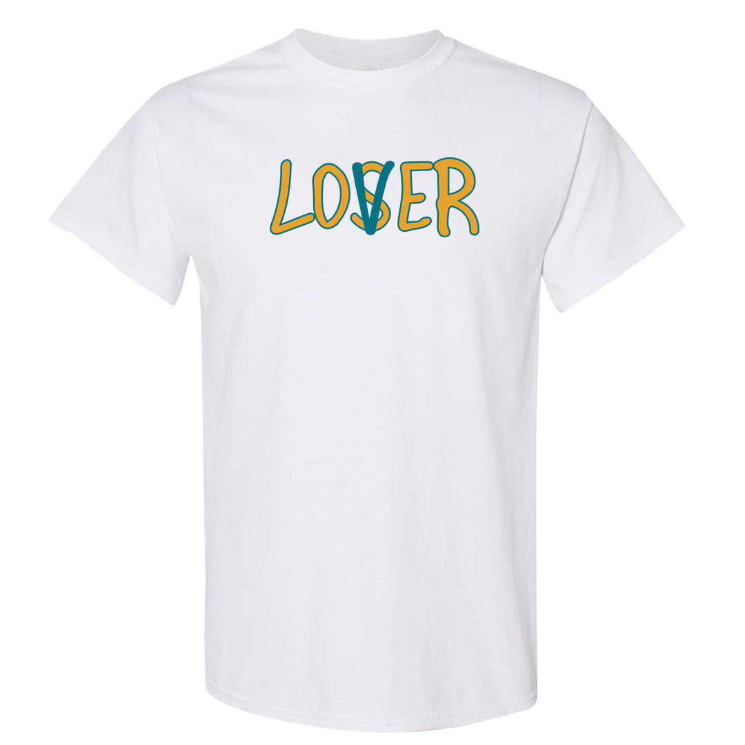 Aqua 5s T Shirt | Lover, White