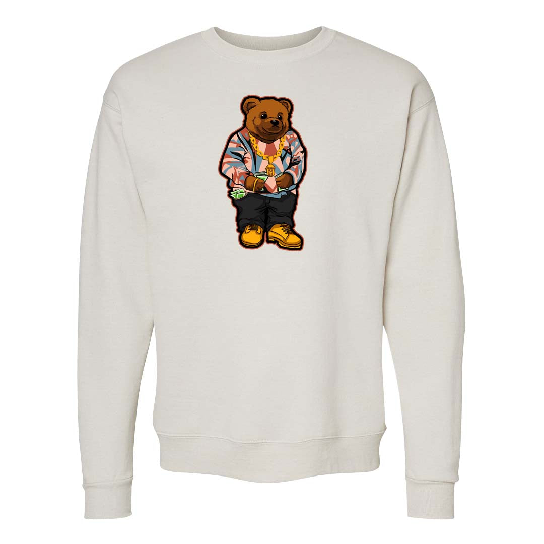 Crimson Bliss 5s Crewneck Sweatshirt | Sweater Bear, Sand