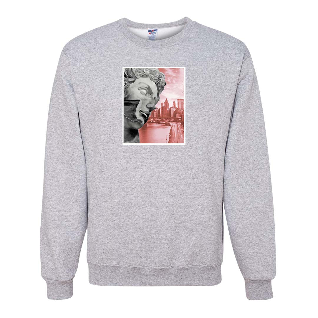 Crimson Bliss 5s Crewneck Sweatshirt | Miguel, Ash