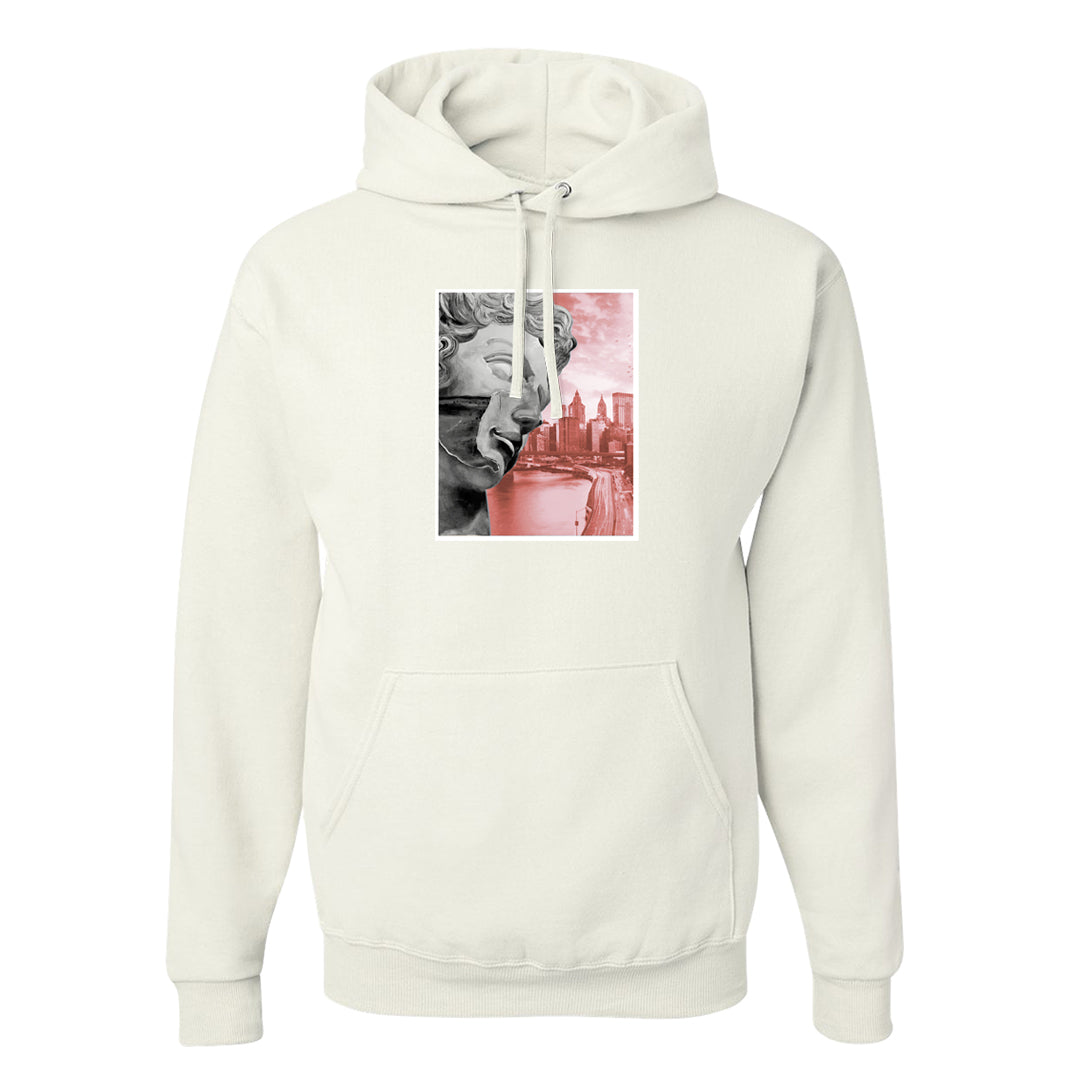 Crimson Bliss 5s Hoodie | Miguel, White
