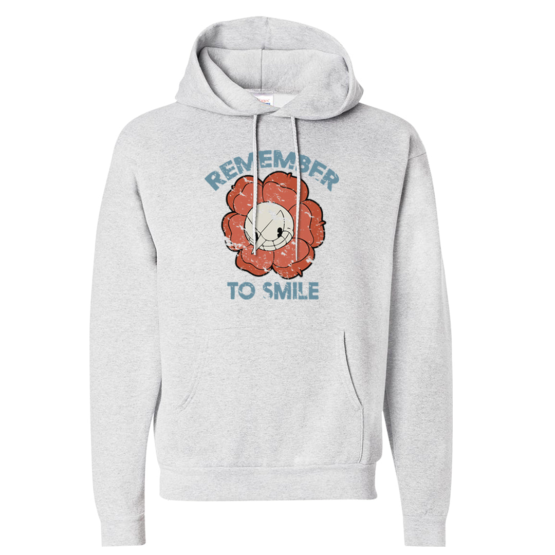 Crimson Bliss 5s Hoodie | Remember To Smile, Ash