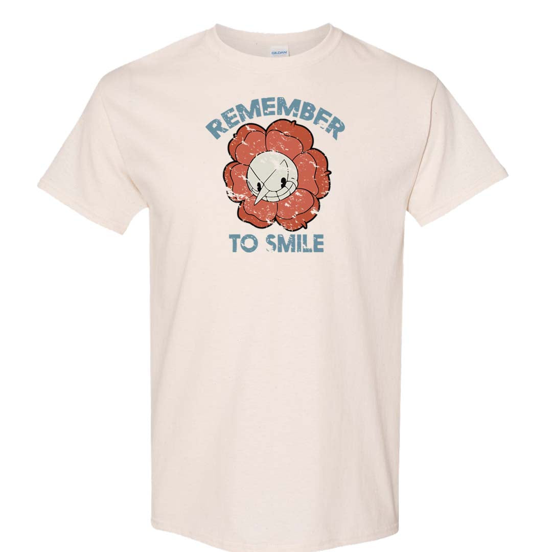 Crimson Bliss 5s T Shirt | Remember To Smile, Natural