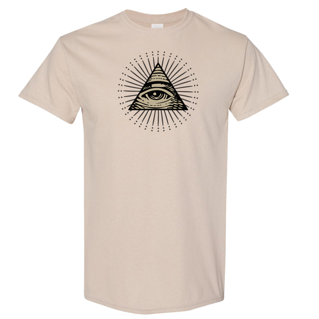 Expression Low 5s T Shirt | All Seeing Eye, Sand