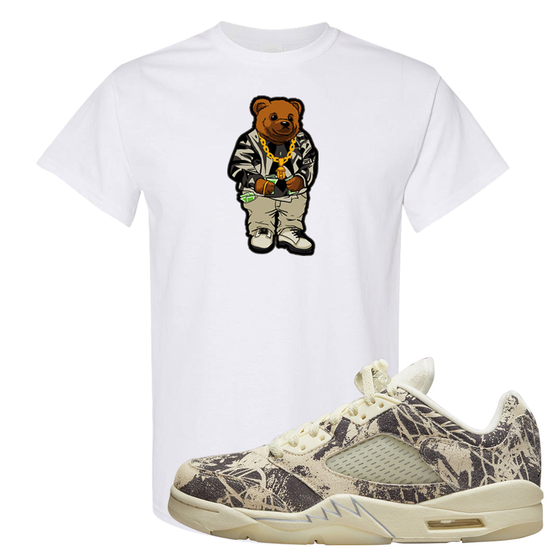 Expression Low 5s T Shirt | Sweater Bear, White