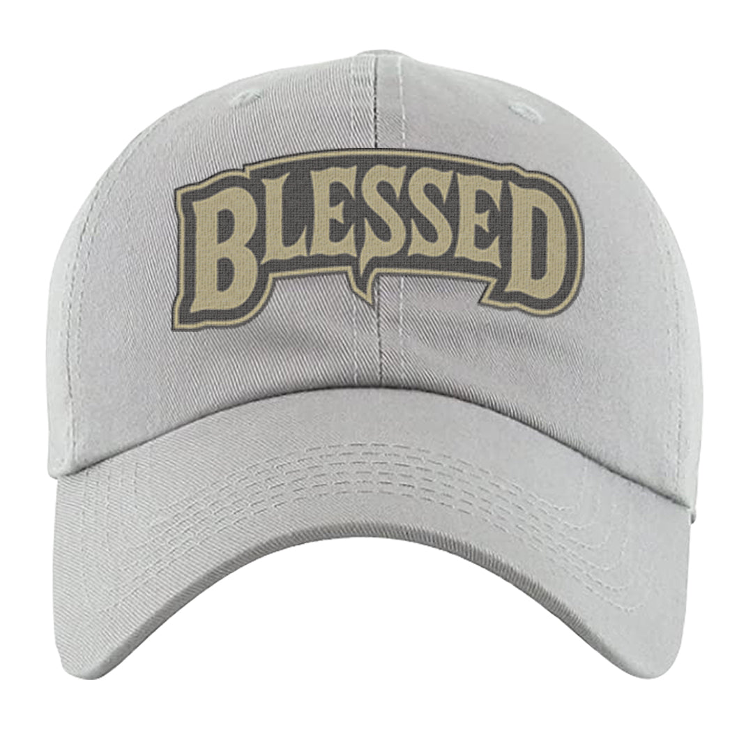 Expression Low 5s Dad Hat | Blessed Arch, Light Gray