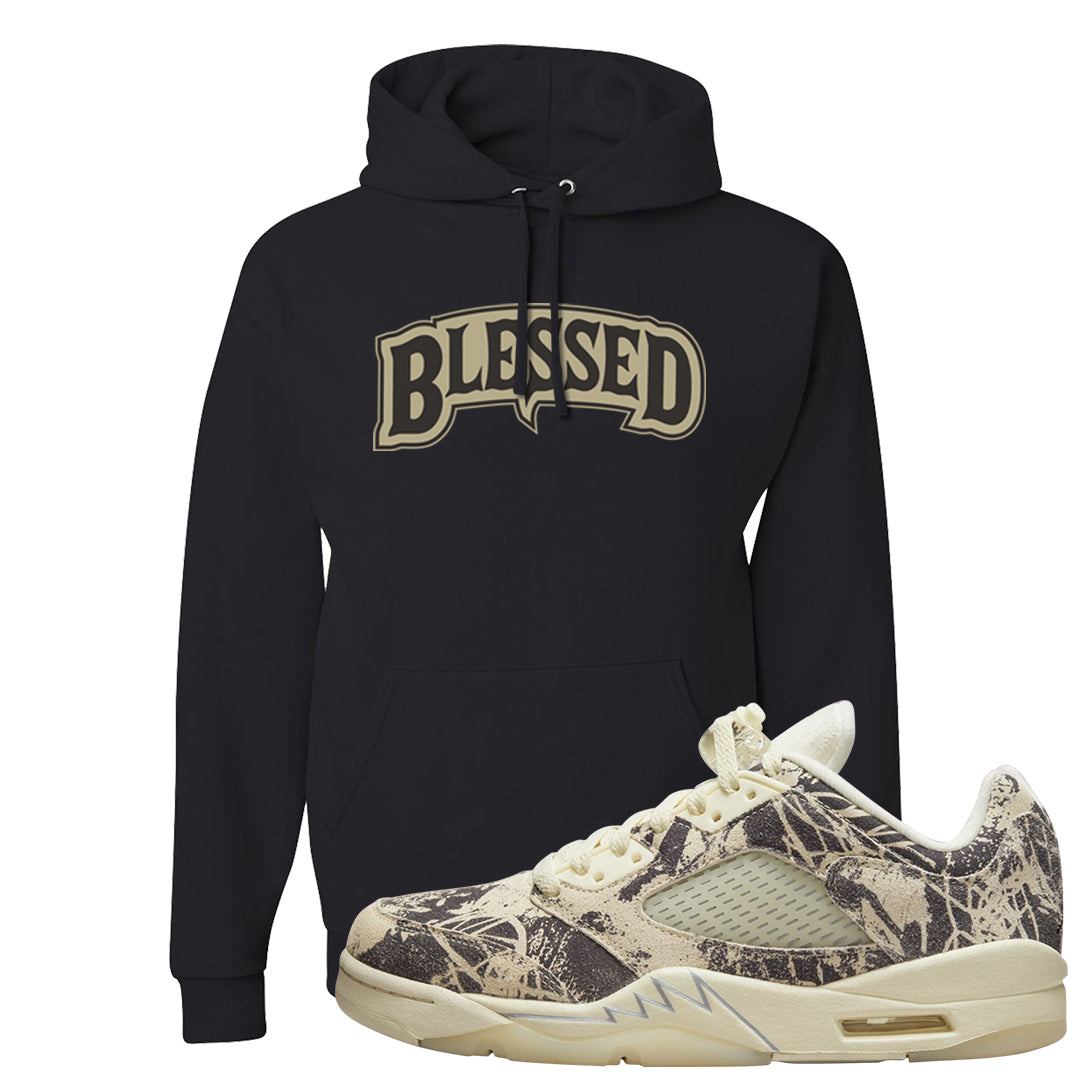 Expression Low 5s Hoodie | Blessed Arch, Black