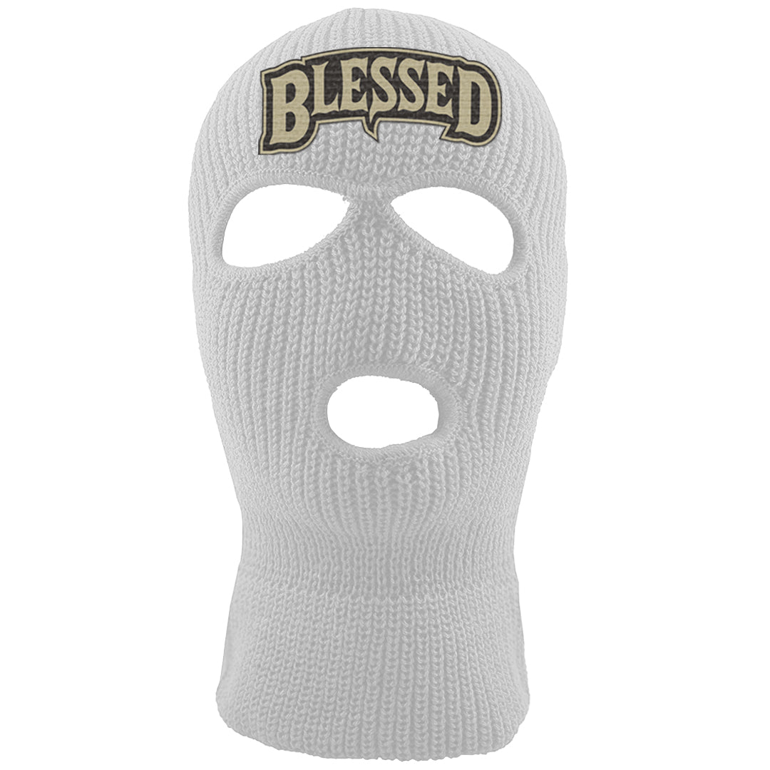 Expression Low 5s Ski Mask | Blessed Arch, White