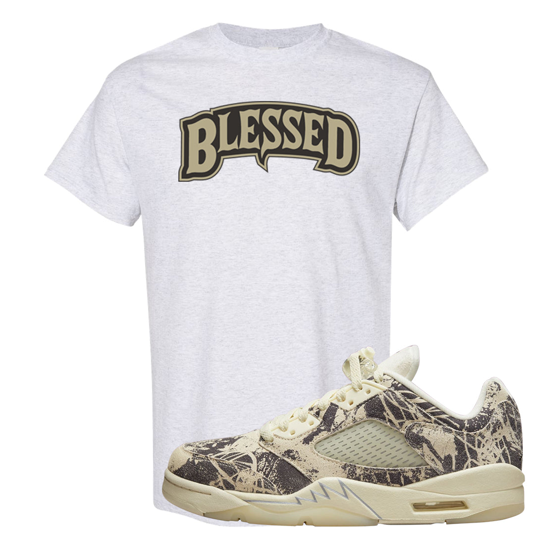 Expression Low 5s T Shirt | Blessed Arch, Ash