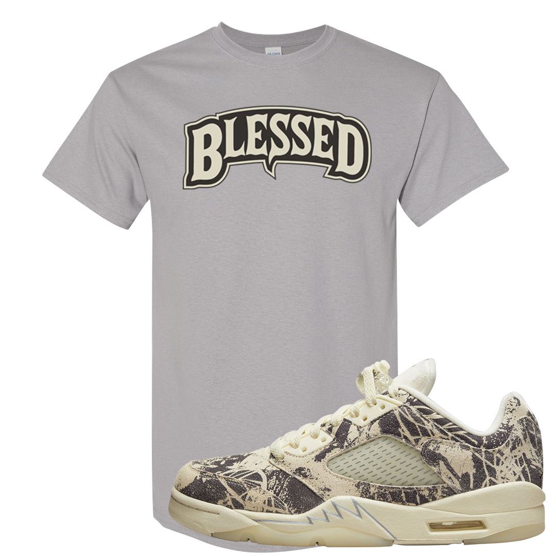 Expression Low 5s T Shirt | Blessed Arch, Gravel