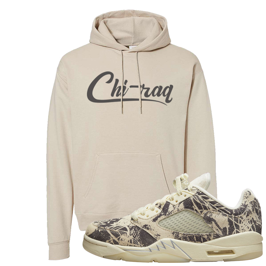 Expression Low 5s Hoodie | Chiraq, Sand