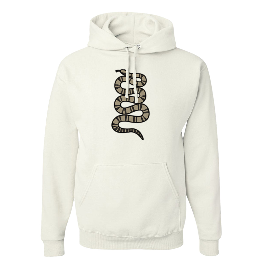 Expression Low 5s Hoodie | Coiled Snake, White