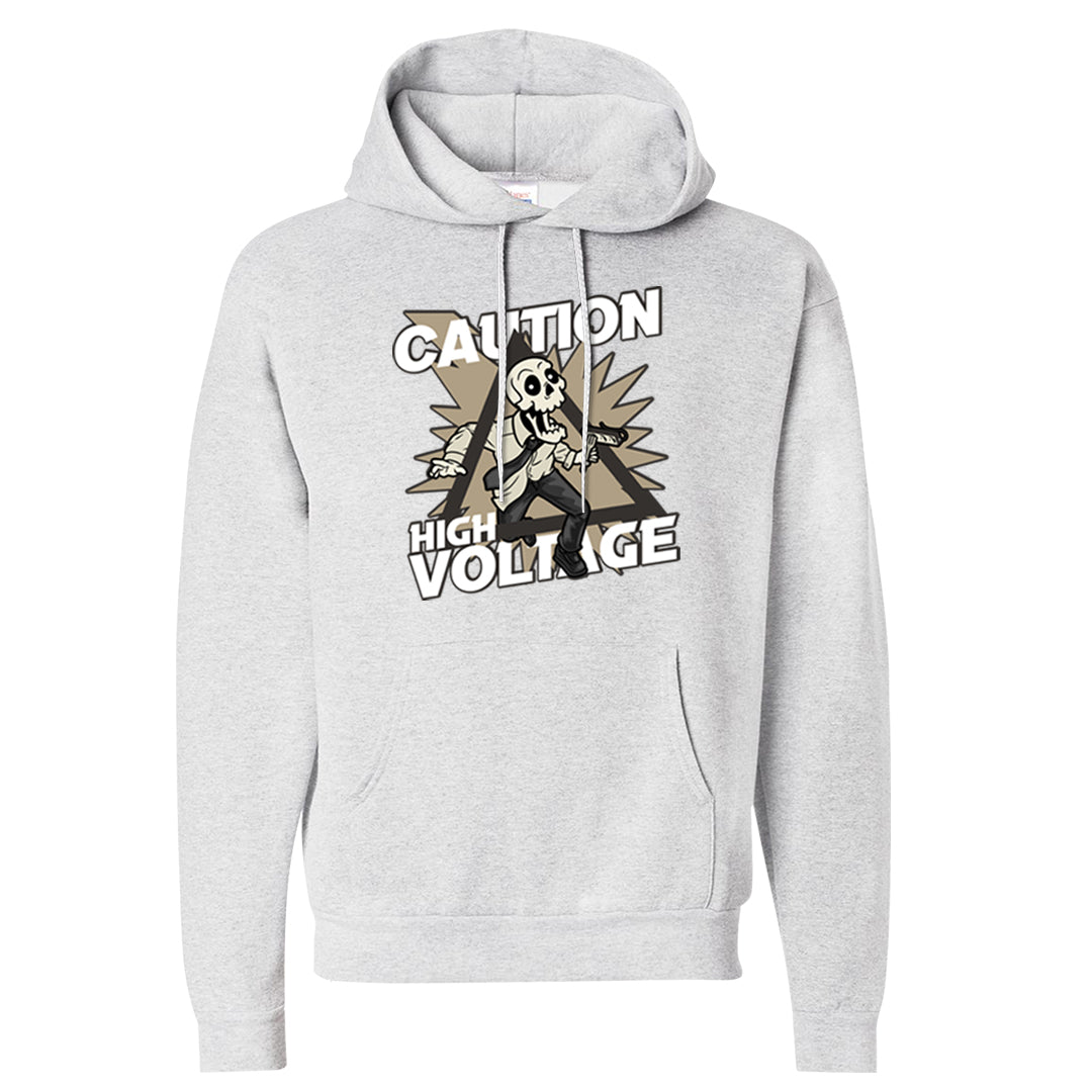 Expression Low 5s Hoodie | Caution High Voltage, Ash