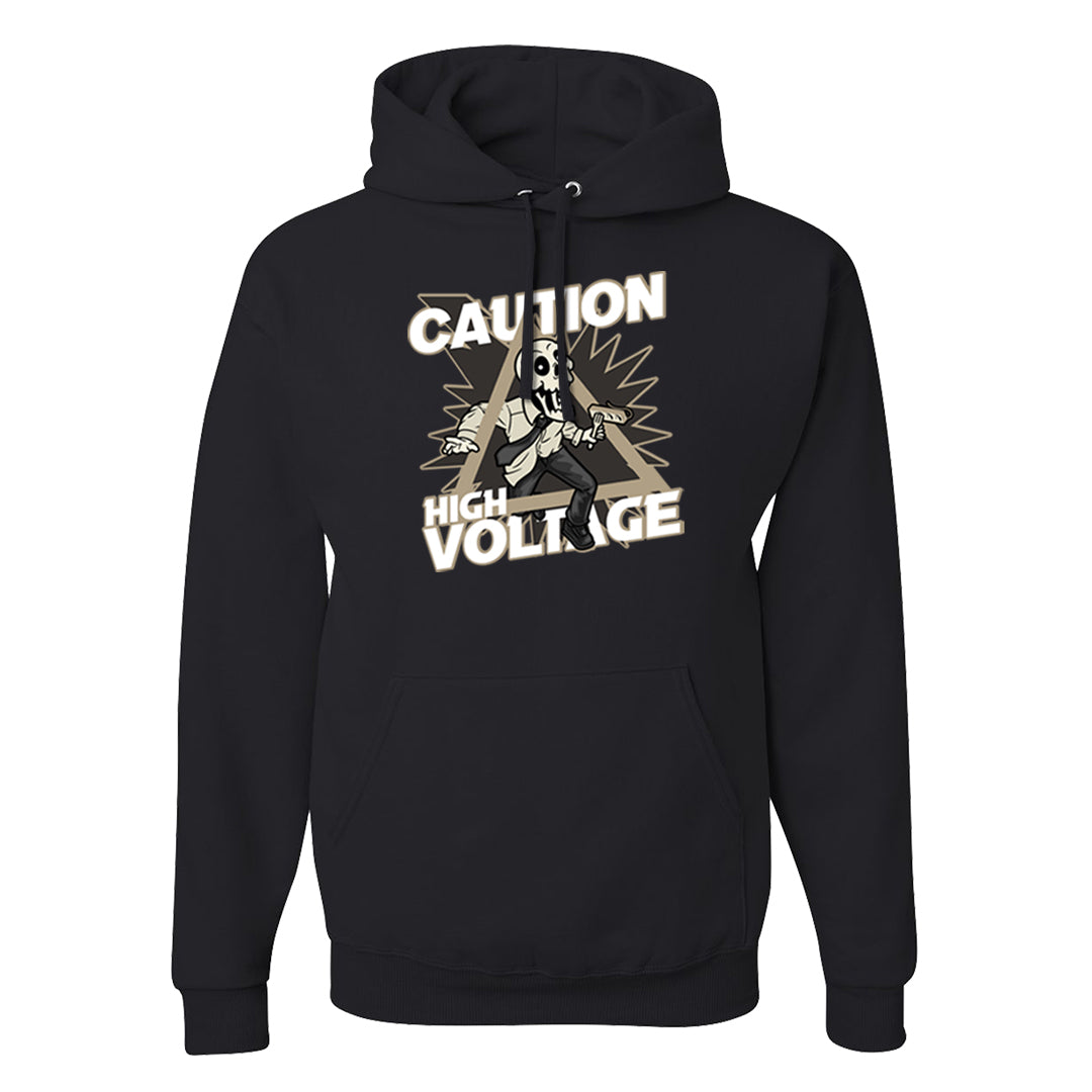 Expression Low 5s Hoodie | Caution High Voltage, Black