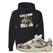 Expression Low 5s Hoodie | Caution High Voltage, Black