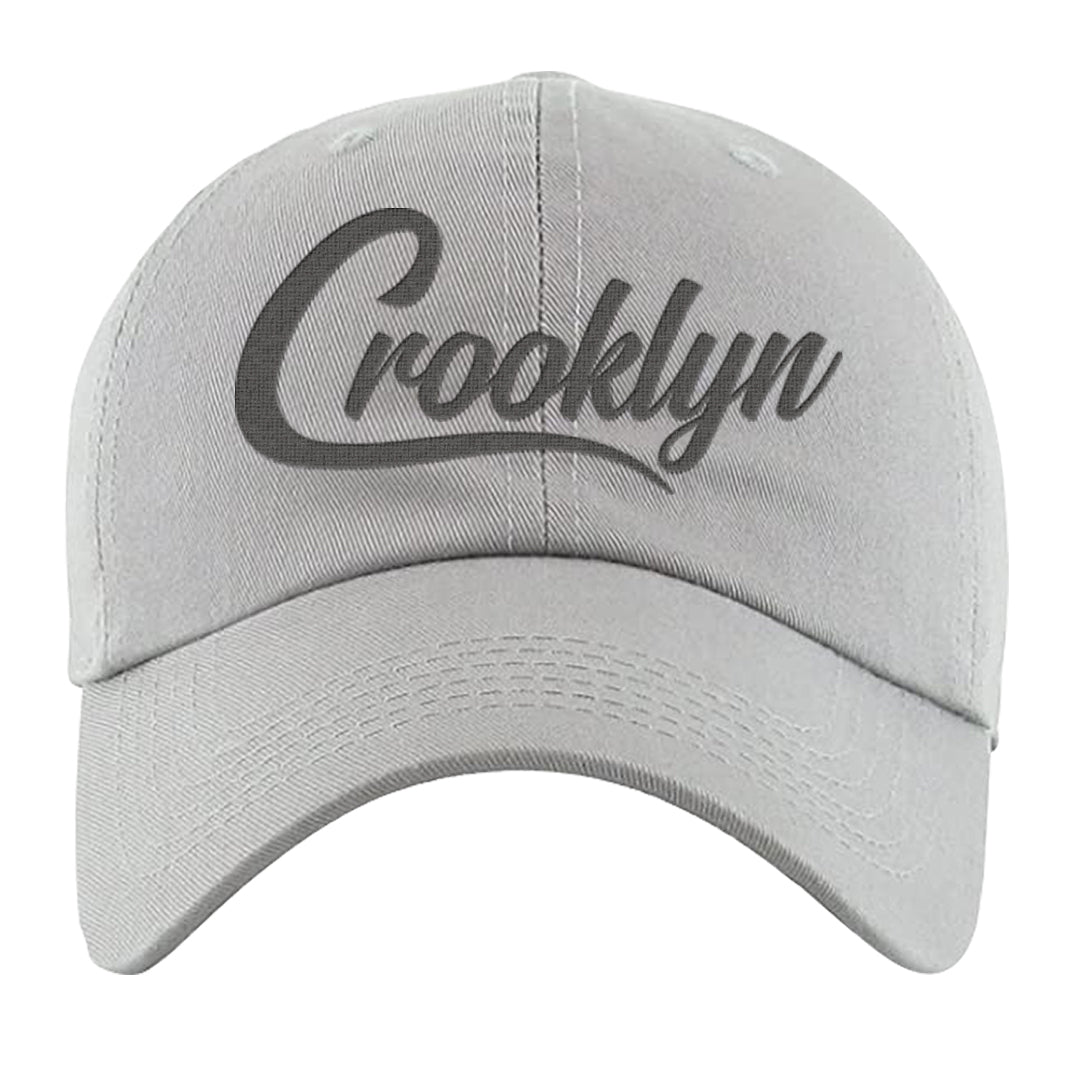 Expression Low 5s Dad Hat | Crooklyn, Light Gray