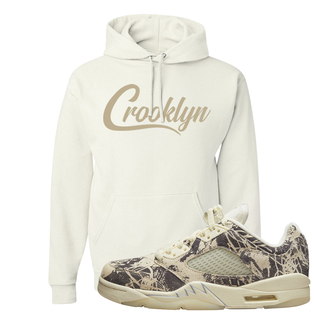 Expression Low 5s Hoodie | Crooklyn, White