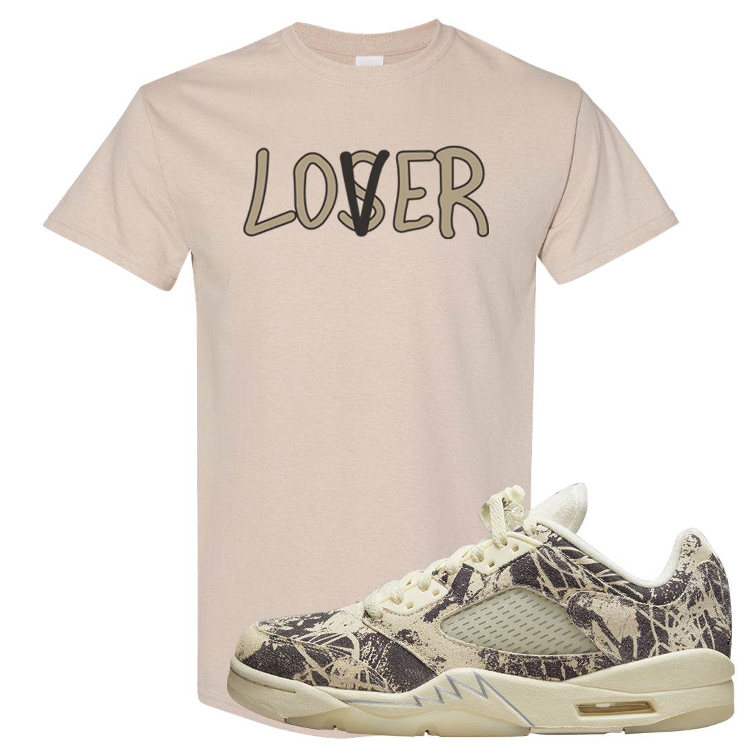 Expression Low 5s T Shirt | Lover, Sand