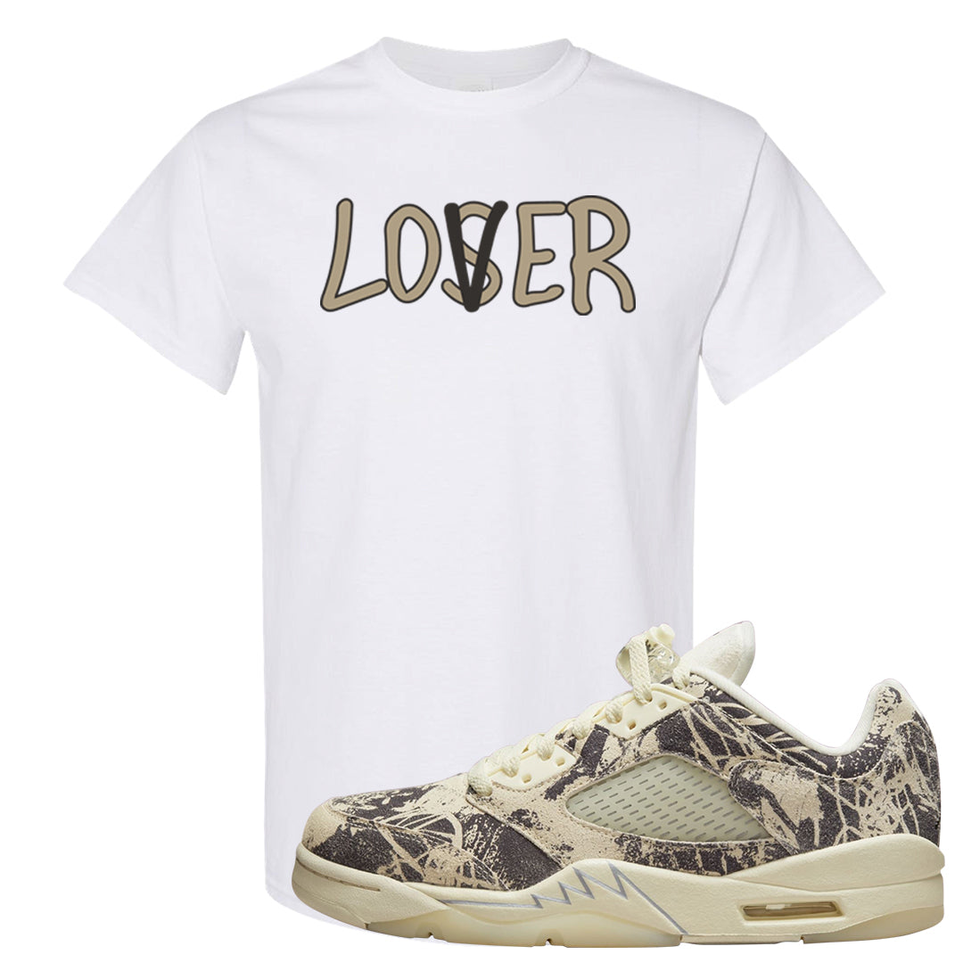 Expression Low 5s T Shirt | Lover, White