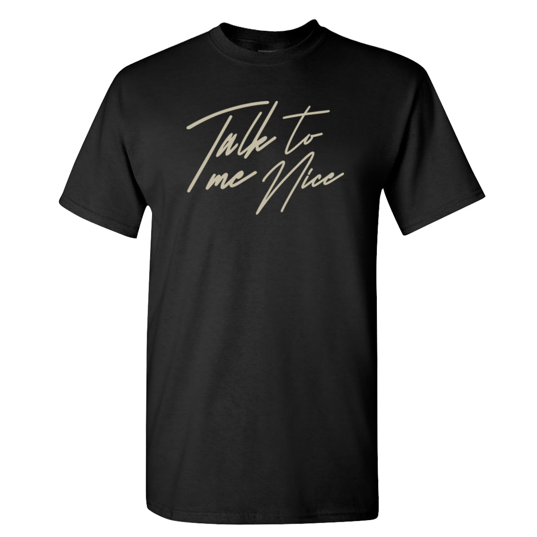 Expression Low 5s T Shirt | Talk To Me Nice, Black