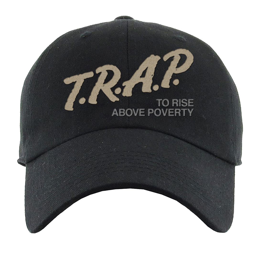 Expression Low 5s Dad Hat | Trap To Rise Above Poverty, Black