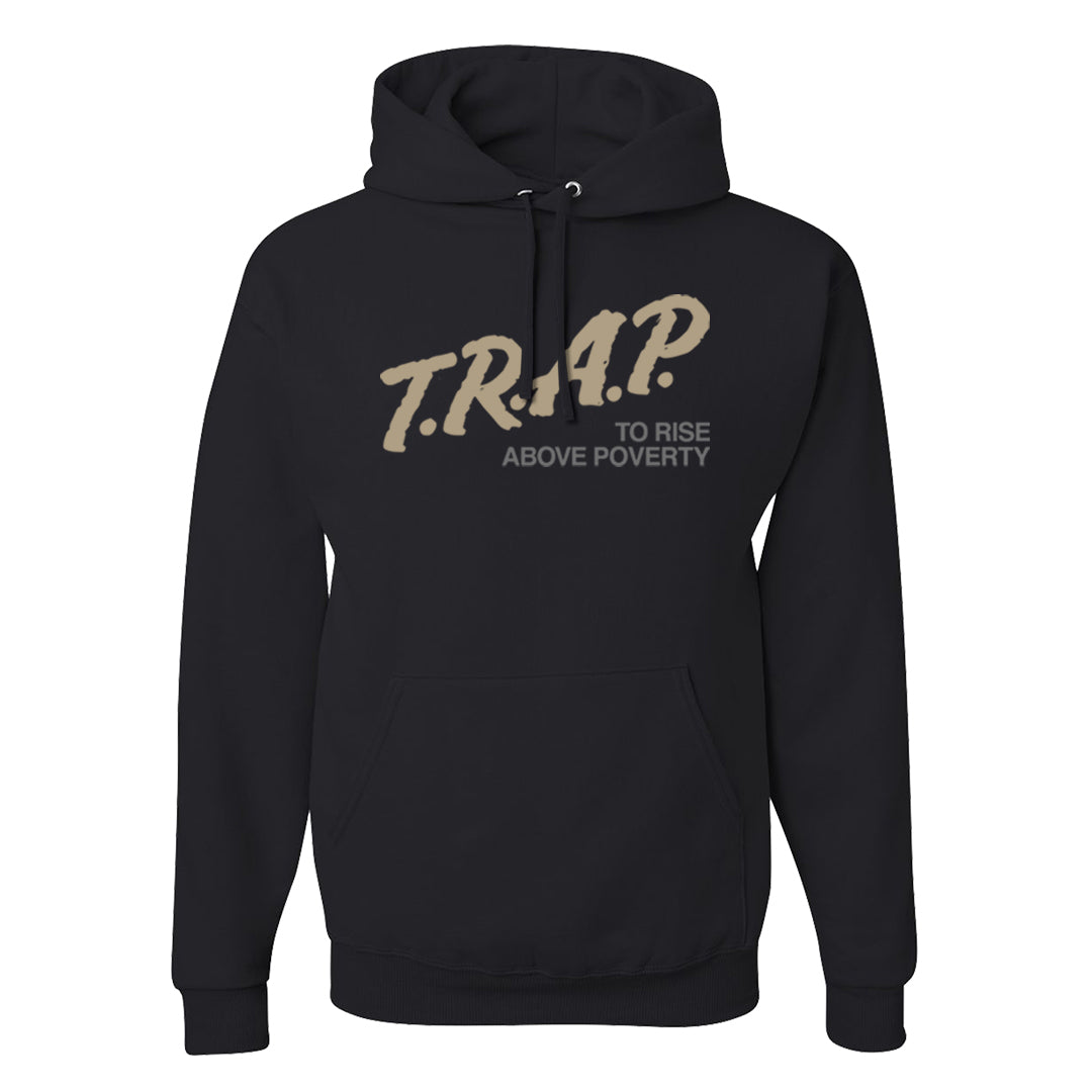 Expression Low 5s Hoodie | Trap To Rise Above Poverty, Black