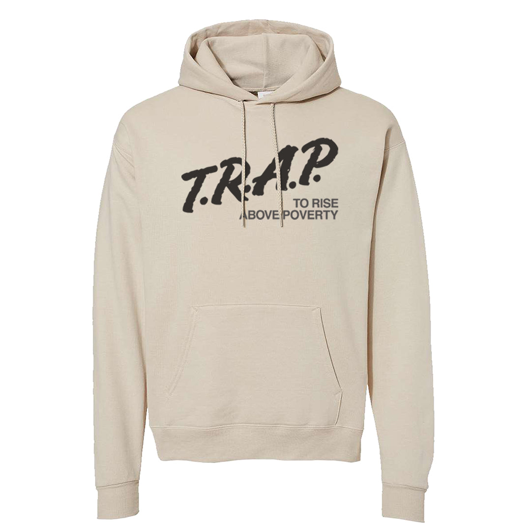 Expression Low 5s Hoodie | Trap To Rise Above Poverty, Sand