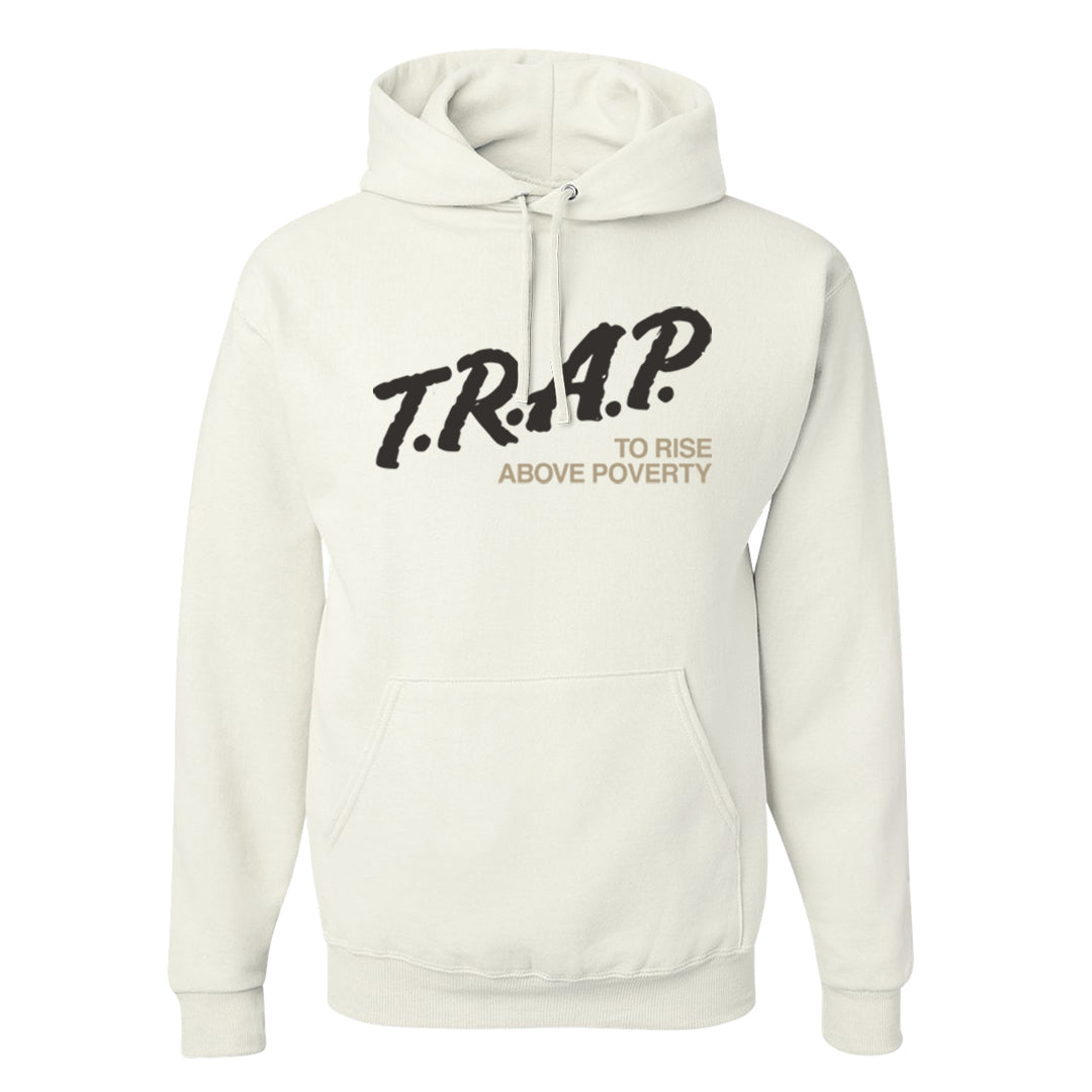 Expression Low 5s Hoodie | Trap To Rise Above Poverty, White