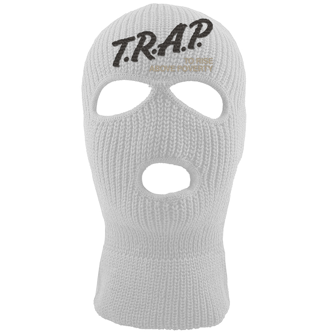 Expression Low 5s Ski Mask | Trap To Rise Above Poverty, White