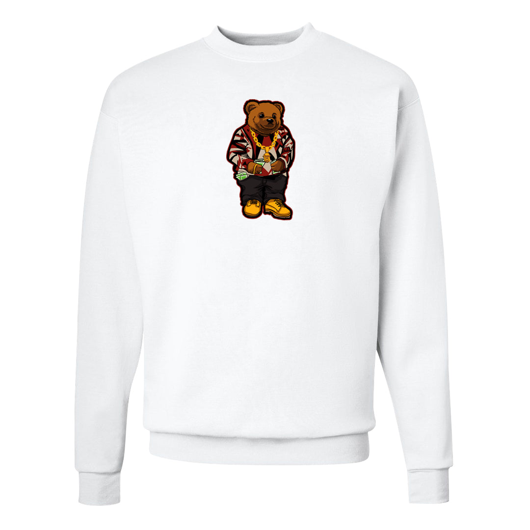 Mars For Her 5s Crewneck Sweatshirt | Sweater Bear, White