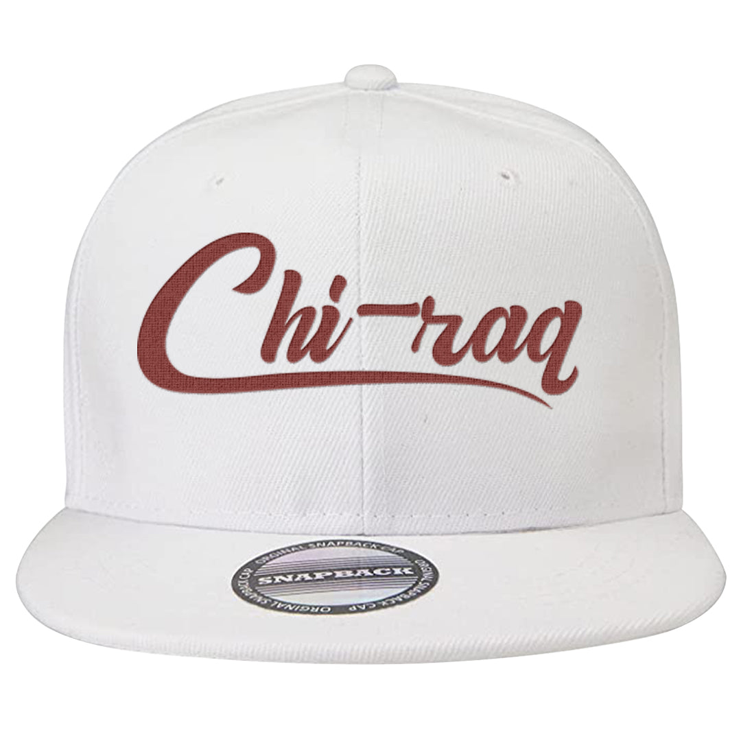 Mars For Her 5s Snapback Hat | Chiraq, White