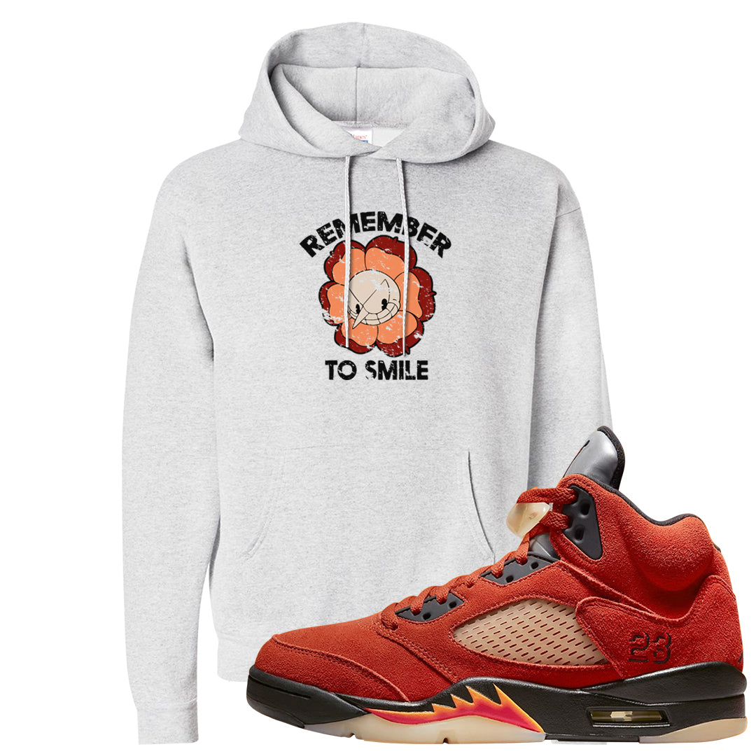Mars For Her 5s Hoodie | Remember To Smile, Ash