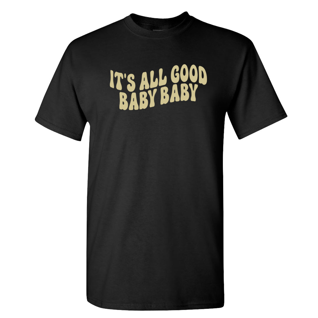 Sail Washed Yellow Violet Star 5s T Shirt | All Good Baby, Black