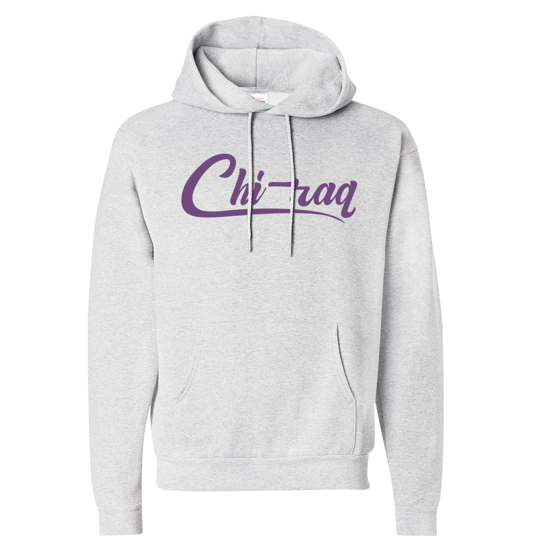 Sail Washed Yellow Violet Star 5s Hoodie | Chiraq, Ash