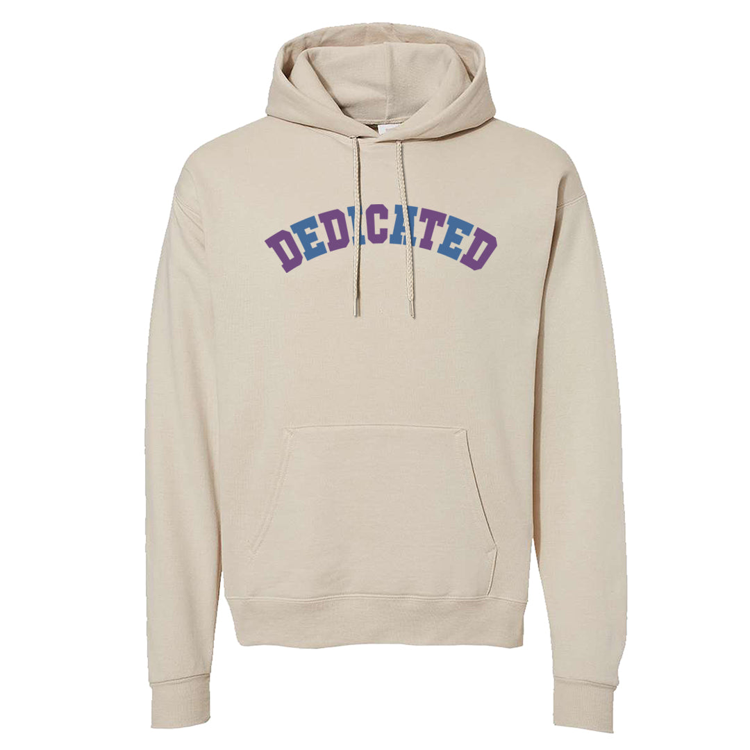Sail Washed Yellow Violet Star 5s Hoodie | Dedicated, Sand