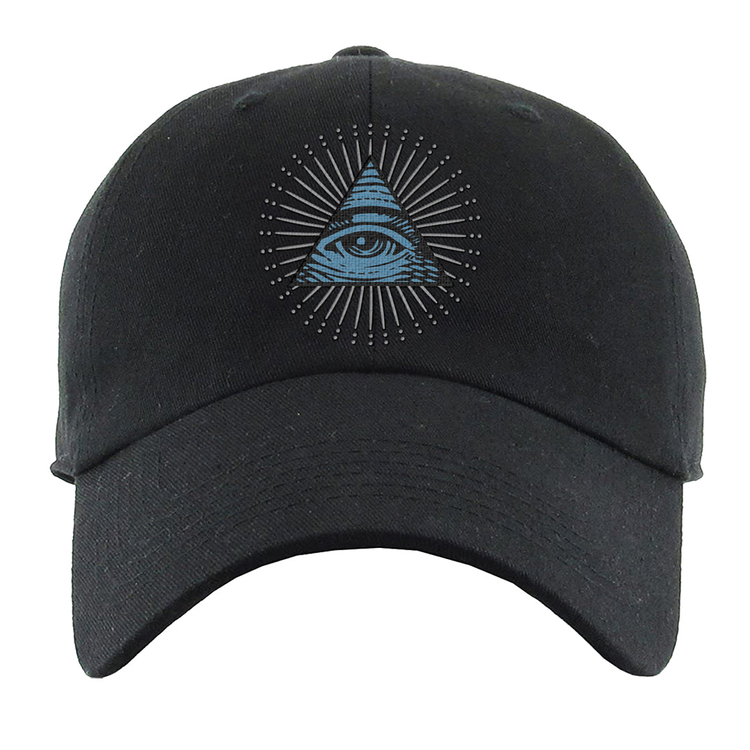 UNC 5s Dad Hat | All Seeing Eye, Black