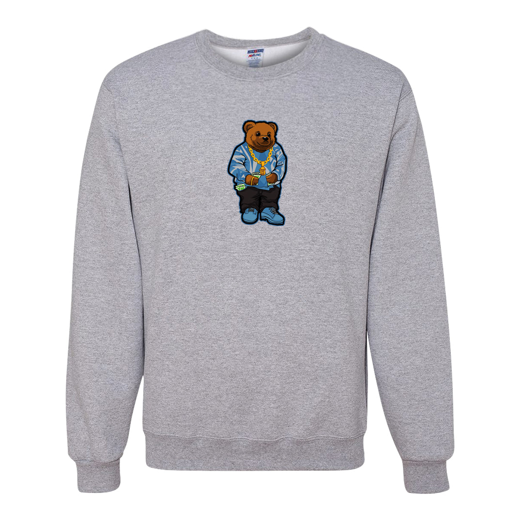 UNC 5s Crewneck Sweatshirt | Sweater Bear, Ash