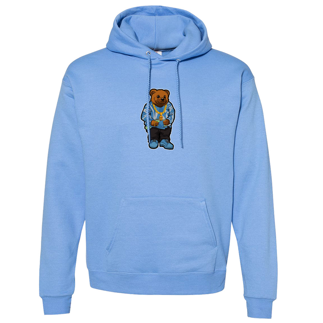 UNC 5s Hoodie | Sweater Bear, Carolina Blue