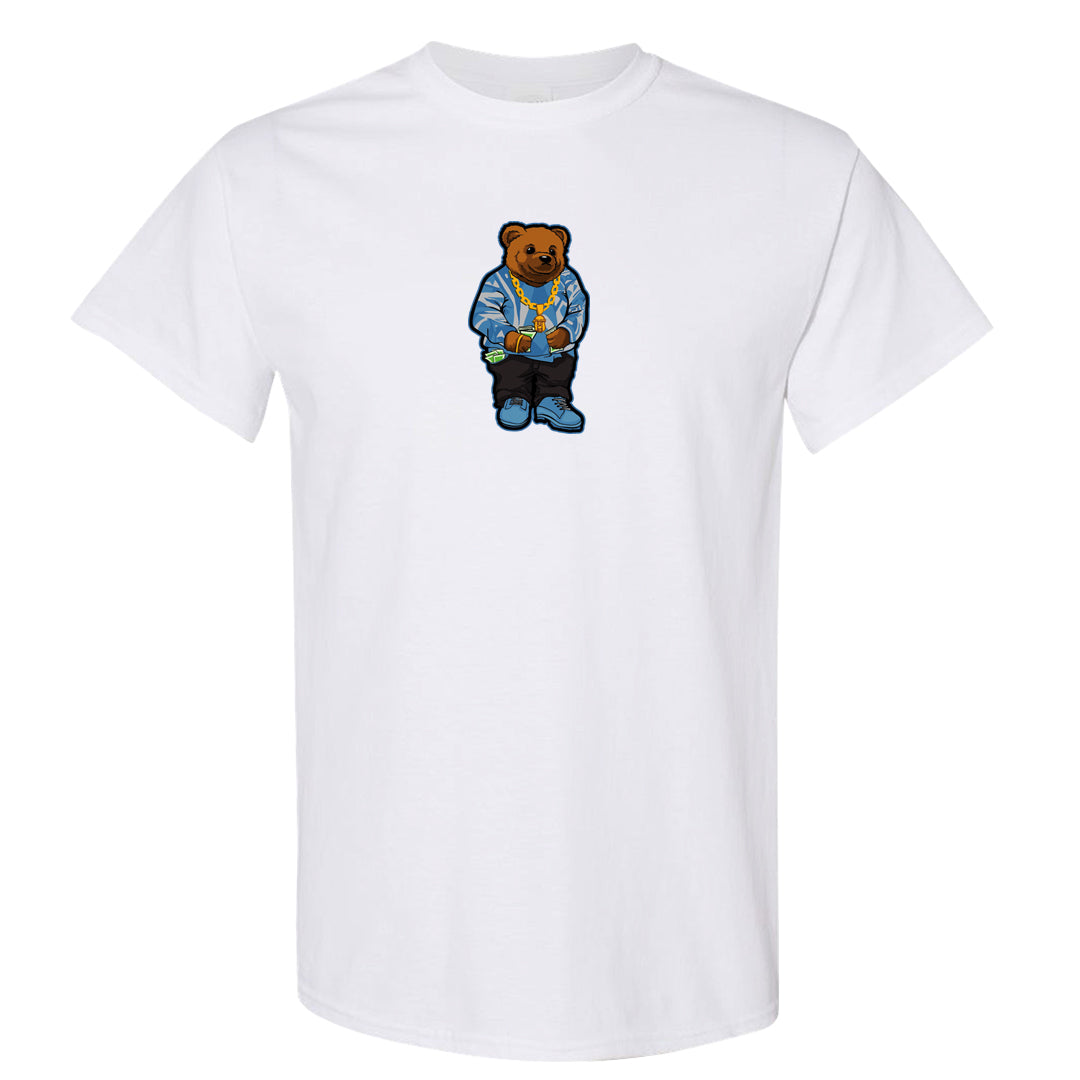UNC 5s T Shirt | Sweater Bear, White