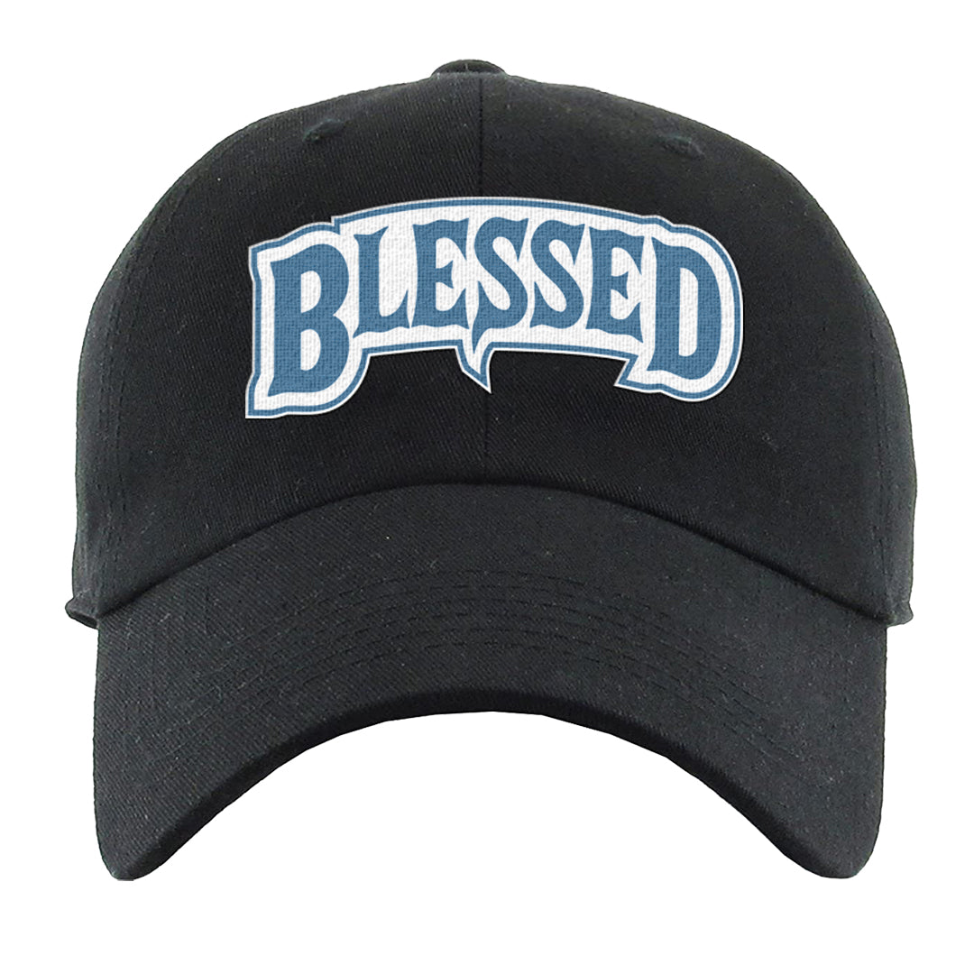 UNC 5s Dad Hat | Blessed Arch, Black