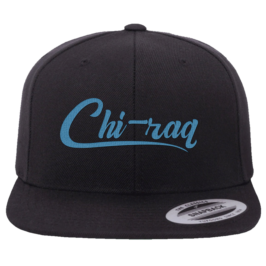UNC 5s Snapback Hat | Chiraq, Black