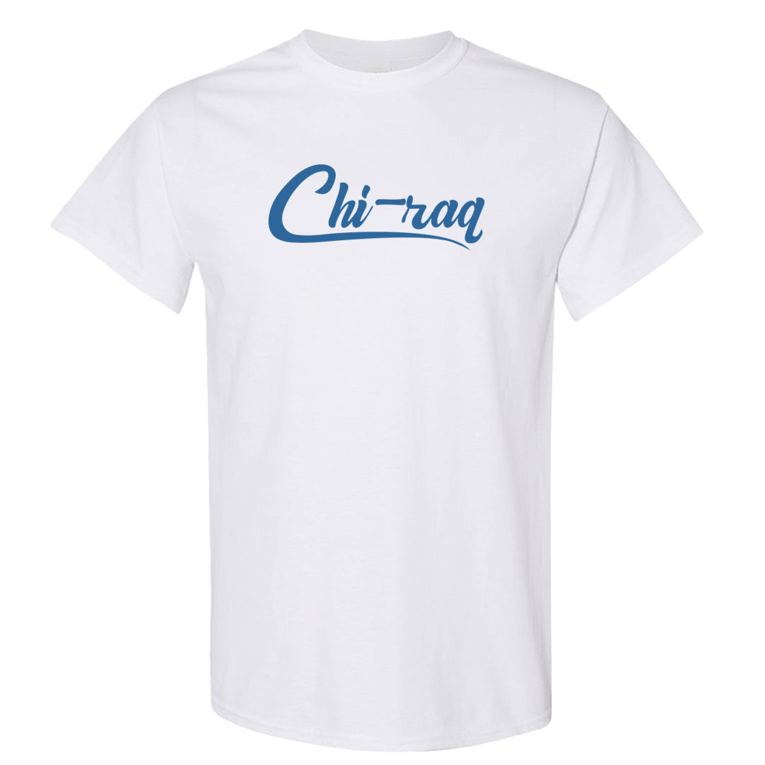 UNC 5s T Shirt | Chiraq, White