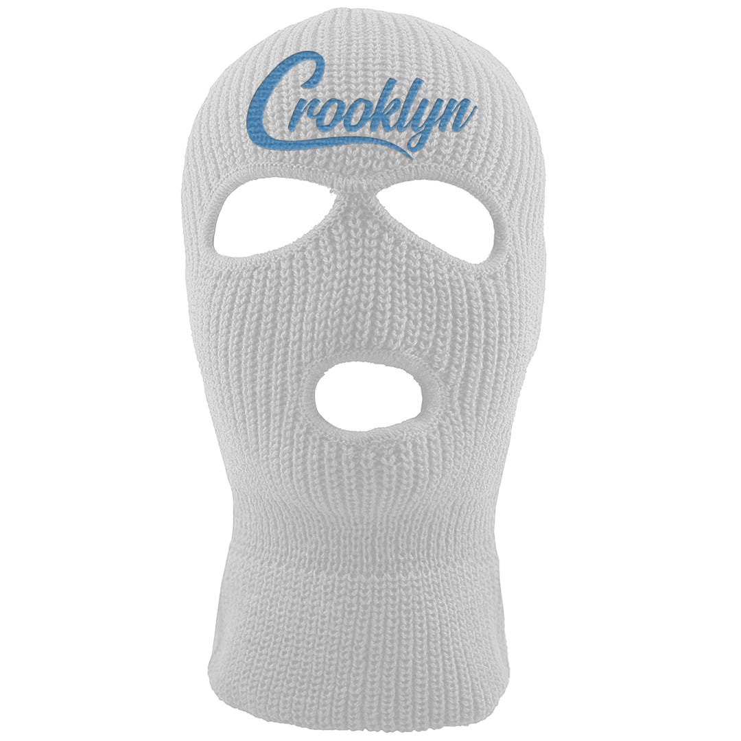 UNC 5s Ski Mask | Crooklyn, White