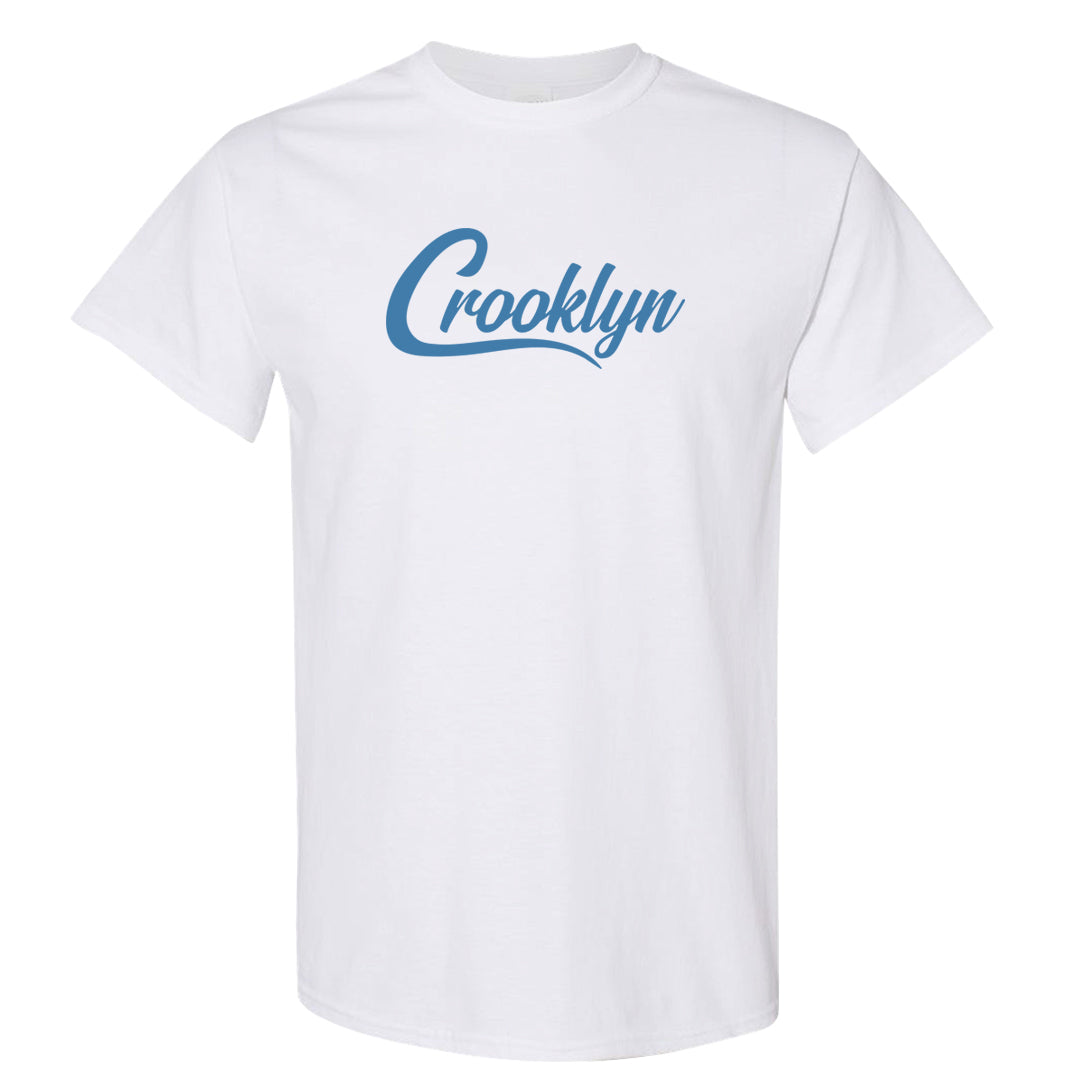 UNC 5s T Shirt | Crooklyn, White
