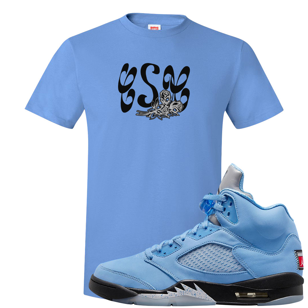UNC 5s T Shirt | Certified Sneakerhead, Carolina Blue